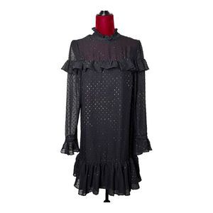 Betsey Johnson Ruffled Rainbow Dots